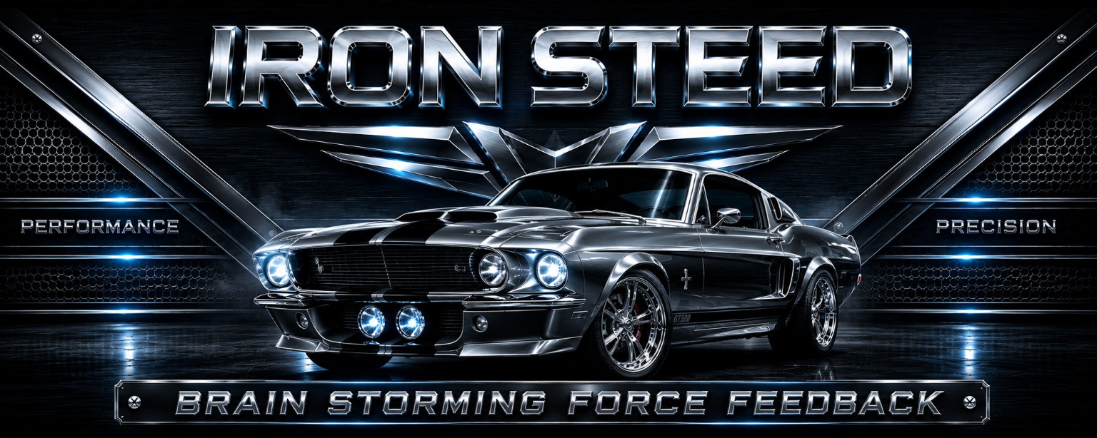 Iron Steed — Performance, Precision, Brain Storming, Force Feedback